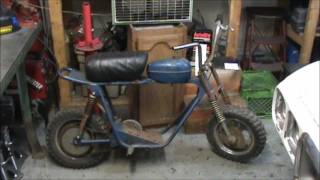 Old Speedway Mini Bike and more [upl. by Ahsaeym]