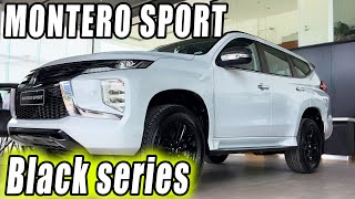 2023 Mitsubishi Montero Sport Black Series full walkaround Tour  High Tech din pala [upl. by Karisa]