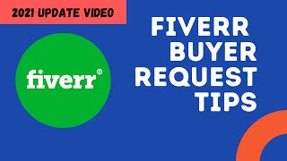 Unique Fiverr Buyer Request Bangla Tutorial 2021 [upl. by Rheinlander]