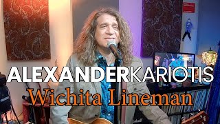 Wichita Lineman Glen Campbell Cover  Alexander Kariotis [upl. by Erickson]