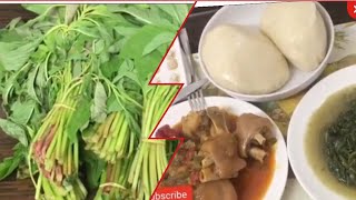 Cuisine Congolaise Recette Légume Vert Na Makoso [upl. by Avon307]