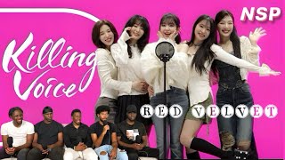 RED VELVET 레드벨벳 Dingo Killing Voice  Reaction [upl. by Oaht]