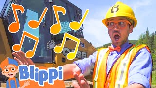 Bulldozer Song amp Dance  BLIPPI  Educational Songs For Kids [upl. by Inaffyt39]