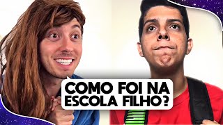 Mãe e filho discutindo sobre as notas na escola shorts [upl. by Heady]