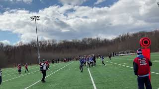 Ewing Jr Blue Devils vs Willingboro Panthers 10U spring 2022 first half [upl. by Enelhtac]