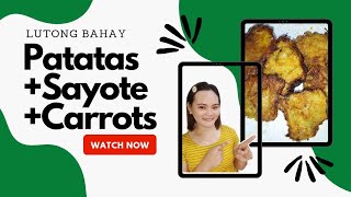 Pasarapin ang patatas carrots at sayote [upl. by Nilac]