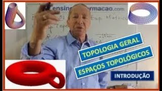 TOPOLOGIA GERAL e ESPAÇOS TOPOLÓGICOS  Introdução Definição e Exemplos [upl. by Femi406]