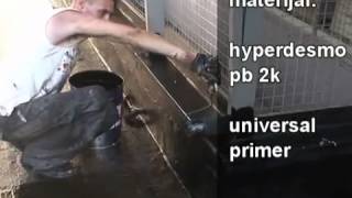 Garage waterproofing with HYPERDESMO PB 2K [upl. by Eitac894]