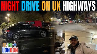 Scotland Se London Ki Night Drive Karni Padh Gai Ep  77 India To London Road Trip [upl. by Einotna413]