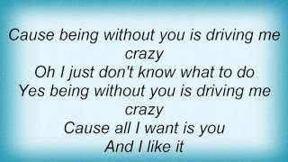 17922 Phil Collins  Driving Me Crazy Lyrics [upl. by Rosene]