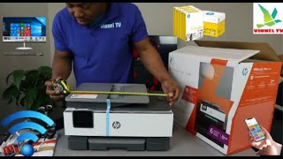 HP Officejet 8022e AllinOne Wireless  WIFI Printer with Touch Screen Overview [upl. by Julianne363]