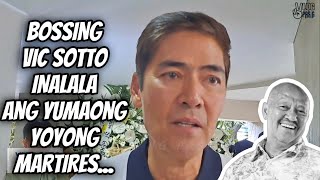 VIC SOTTO at TITO SEN NAGPUNTA SA BUROL NI YOYONG MARTIRES  IKINUWENTO ANG KANILANG PINAGSAMAHAN [upl. by Yenahpets]