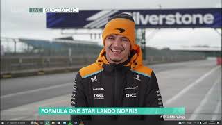 This Morning Interview  Lando Norris 14022024 [upl. by Tannenwald262]