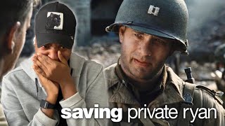 first time watching Saving Private Ryan and ALOT of tears were shed [upl. by Suriaj]