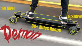 How to Build an Electric Skateboard NEW 38MPH30 Miles Range [upl. by Kissner]