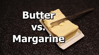 Butter vs Margarine gesund amp ungesund  Vorteile amp Nachteile  Alternativen [upl. by Euqilegna]