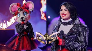 The Masked Singer  Demi Lovato  Performances and Reveal [upl. by Nylatsirk272]