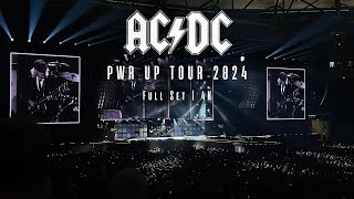 ACDC  Live in Gelsenkirchen Full Set 2024  4K [upl. by Gewirtz]