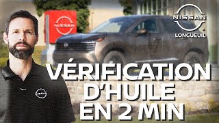 Comment vérifier le niveau dhuile EN 2 MIN  astucesauto nissanlongueuil Nissan [upl. by Boucher]