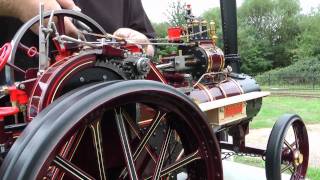 2 inch scale Burrell traction engine [upl. by Spenser]