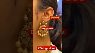 Gold setDeep jewellersplz subscribe my channel deep treadingplzsupport [upl. by Anialam]