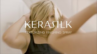 Texturizing Finishing Hair Spray  KERASILK [upl. by Asyla]