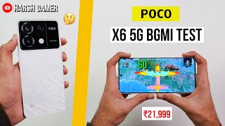 Poco X6 5G Pubg Test With FPS Meter Heating and Battery Test  Best Phone Under ₹20000 🤔 [upl. by Pall]