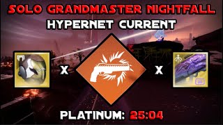 Solo Grandmaster Nightfall  Hypernet Current  Solar Hunter Mountain Top Testing Destiny 2 [upl. by Sherwin]