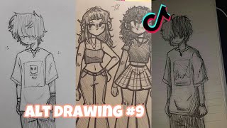 ALT Drawing TikToks  Best TikTok Compilation 9 [upl. by Heddie]