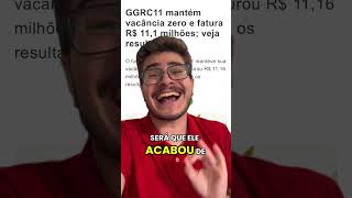 O FUNDO IMOBILIÁRIO GGRC11 TÁ COMPRANDO O SNLG11 E IMÓVEIS DO BTLG11 [upl. by Ekud]