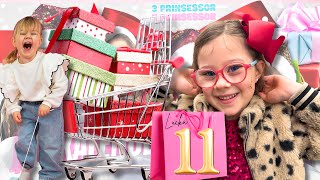 LUCKA 11🌲🎁 3prinsessor  Lo och Tilly ShopparLOSS 🛍️JULKALENDER [upl. by Velda]