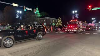 2024 Fayetteville Christmas Parade [upl. by Adlen]