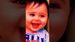 baby smile 😘 baby ke hasne wala video cutebaby funnybabylaughing reaction cutfrom shorts [upl. by Ailhat]