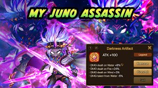 Rage Devaraja With Insane Artifacts Summoners War RTA [upl. by Artiek537]