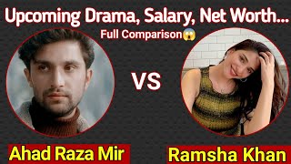 Ahad Raza Mir VS Ramsha Khan Full Comparison  Ahad Raza Mir  Ramsha Khan  pakistanidrama [upl. by Yereffej]