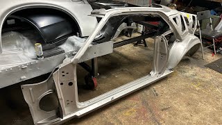 It’s finally here 1970 Mustang coupe to FASTBACK CONVERSION [upl. by Ydderf]