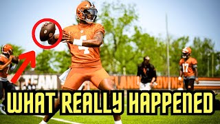 Deshaun Watson CRUSHING DRILLS At Cleveland Browns OTAs Practice  Jerry Jeudy MASSIVE Upgrade [upl. by Onihc]