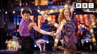 Angela Scanlon and Carlos Gu Cha Cha Cha to I Will Survive by Gloria Gaynor ✨ BBC Strictly 2023 [upl. by Tabby995]