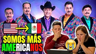 🇪🇸 ESPAÑOLES REACCIONAN a LOS TIGRES DEL NORTE Somos Más Americanos 🇲🇽 TREMENDO MENSAJE [upl. by Jephthah]