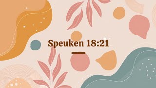 Week 9 Spreuken 1821 [upl. by Nicolle]