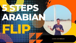 how to do learn at home Arabian flipstunt  vishal js [upl. by Ocin]