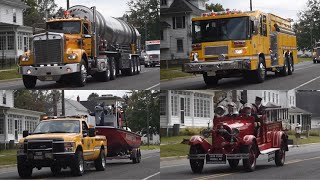 Lower Alloway Creek Fire amp Rescue 100th anniversary Lights and sirens Parade [upl. by Hyacinthia]