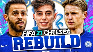 REBUILDING CHELSEA FIFA 21 Career Mode [upl. by Dawn]