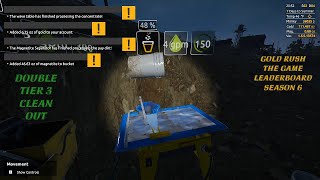 Double Tier 3 Clean Out  Gold Rush the Game  Leaderboard S6 EP03 [upl. by Marino]