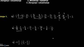 Dijeljenje racionalnih brojeva 2 [upl. by Enelam510]