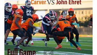 GW Carver Vs John Ehret Scrimmage  Full Game Running Clock 2023 [upl. by Monti]