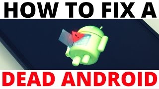 How to Fix The Dead Android and Red Triangle Error Symbol  Android Recovery Screen [upl. by Babita451]