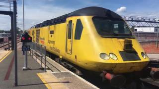 NMT at Crewkerne Salisbury and Warminster New Measurement Train HST [upl. by Niawd]