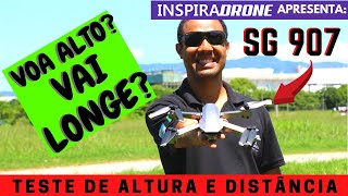 SG 907 Drone Show de bola  Teste de Altura e Distância [upl. by Grishilda]