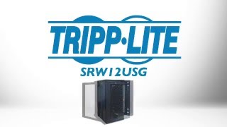 Tripp Lite 18U Wall Mount Rack Enclosure Cabinet SRW18US [upl. by Hanford]